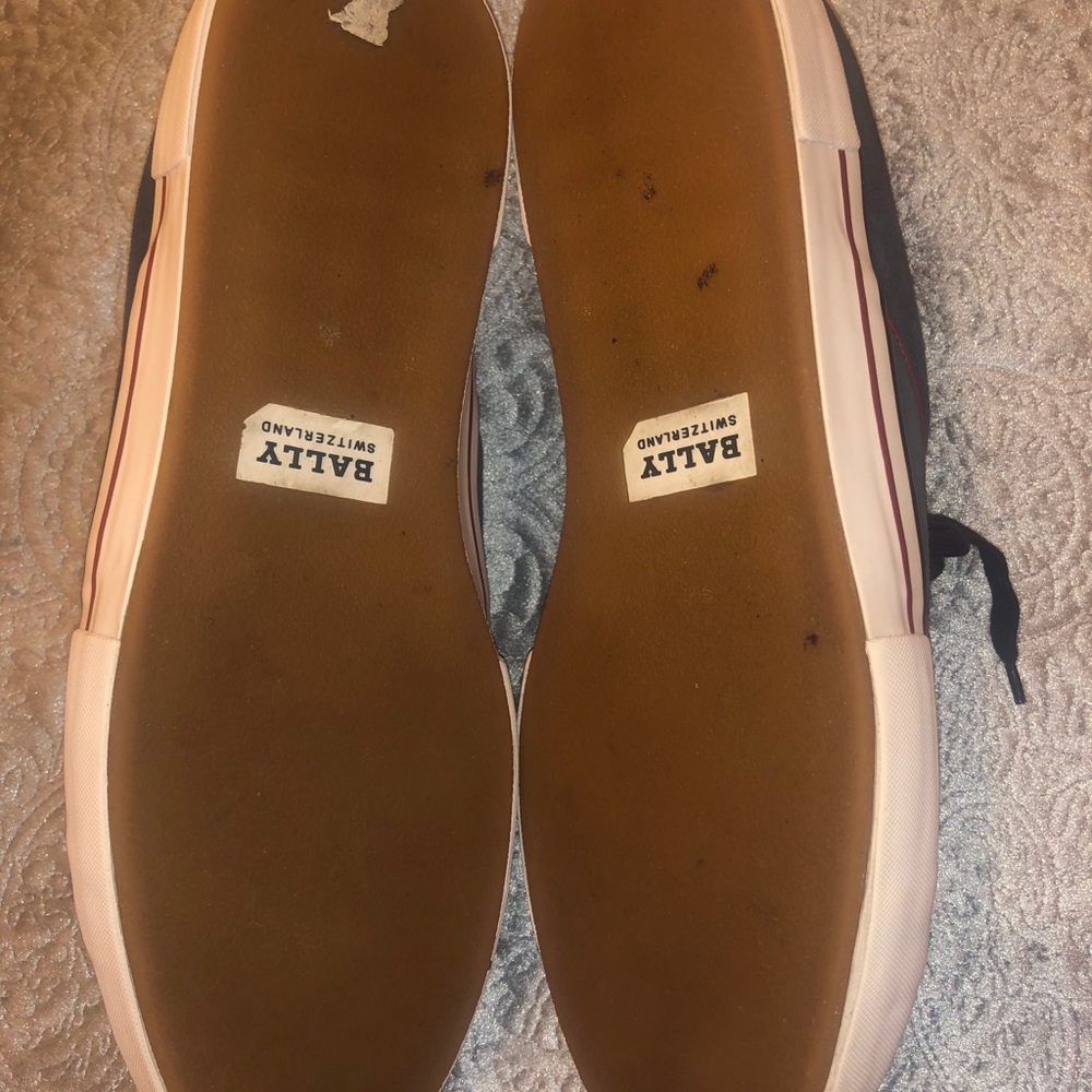 Navy blue Bally sneakers - Picture 8 of 8